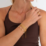 Pearl Dream Armbånd 18K Guldbelagt - BY CARA