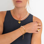 Pearl Tide Armbånd 18K Guldbelagt - BY CARA