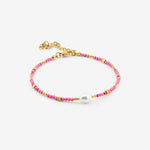 Pink Pearl Dream Armbånd 18K Guldbelagt - BY CARA