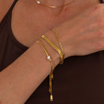 Pure Grace Armbånd 18K Guldbelagt - BY CARA