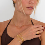 Pure Grace Armbånd 18K Guldbelagt - BY CARA