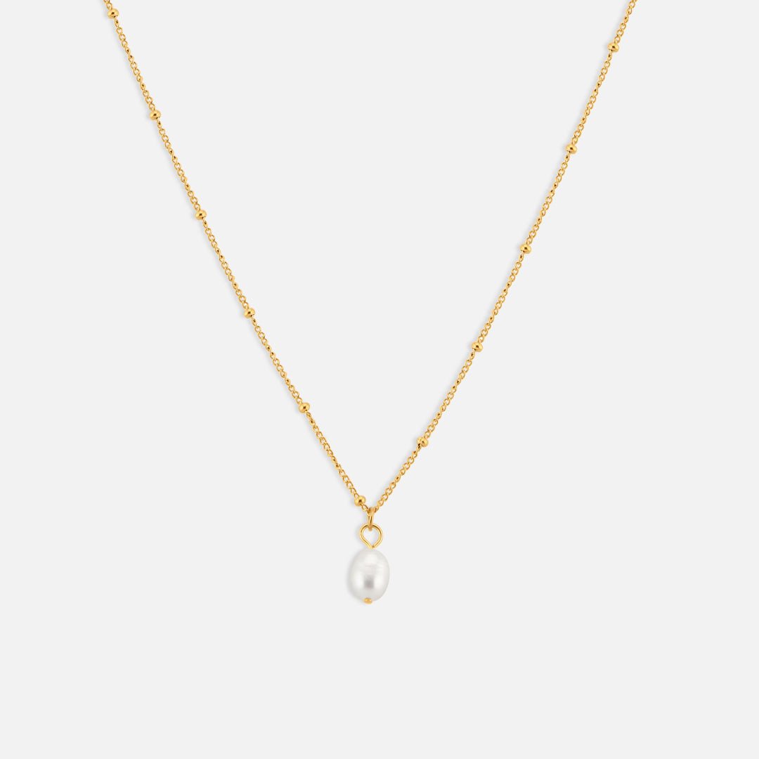 Pure Grace Halskæde 18K Guldbelagt - BY CARA