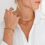 Purple Star Armbånd 18K Guldbelagt - BY CARA