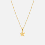 Sea Star Halskæde 18K Guldbelagt - BY CARA