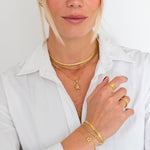 Sea Star Halskæde 18K Guldbelagt - BY CARA