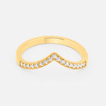 Serene Sparkle Ring 18K Guldbelagt - BY CARA