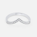 Serene Sparkle Ring Sølvfarvet