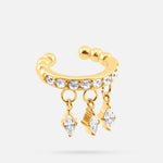 Sienna Charm Ear Cuff 18K Guldbelagt - BY CARA