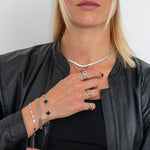 SIS justerbar Ring Sølvfarvet - BY CARA