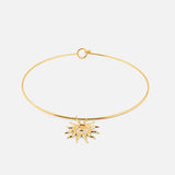Solar Choker 18K Guldbelagt