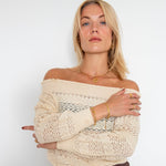 Solar Choker 18K Guldbelagt - BY CARA