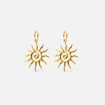Solar Hoops 18K Guldbelagt - BY CARA