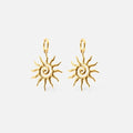 Solar Hoops 18K Guldbelagt