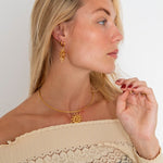 Solar Hoops 18K Guldbelagt - BY CARA