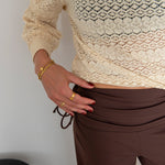 Solar Moon Armbånd 18K Guldbelagt - BY CARA