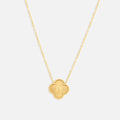 Soleil Clover Halskæde 18K Guldbelagt