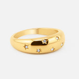 Stardust Ring 18K Guldbelagt