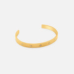Starlight Cuff Bangle 18K Guldbelagt - BY CARA
