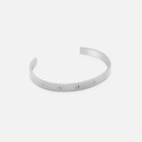 Starlight Cuff Bangle Sølvfarvet 6 mm