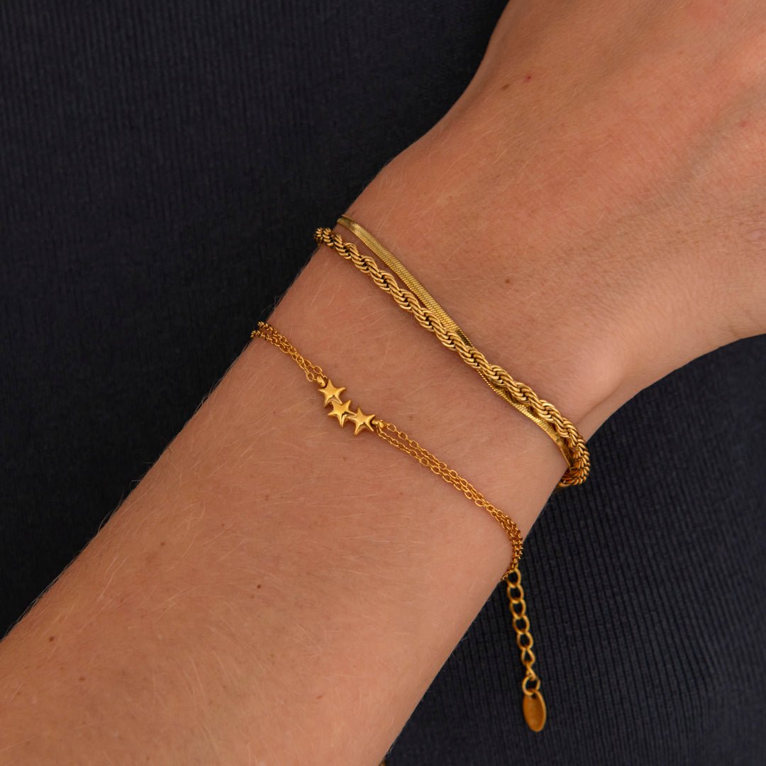 Stellar Dreams Armbånd 18K Guldbelagt - BY CARA