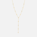 Stellar Y Halskæde 18K Guldbelagt - BY CARA