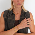 Sweet Pearl Halskæde 18K Guldbelagt - BY CARA