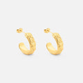 Terra Lava Hoops 18K Guldbelagt 20 mm